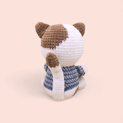 Biscuit, le chat bicolore - L'atelier de Nicolas