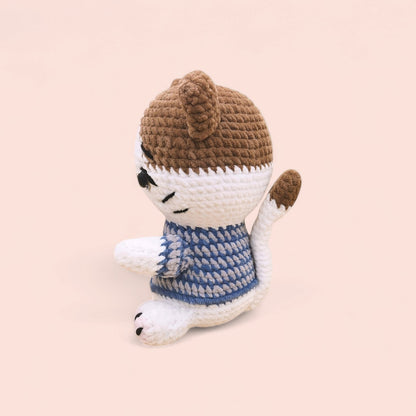 Biscuit, le chat bicolore - L'atelier de Nicolas