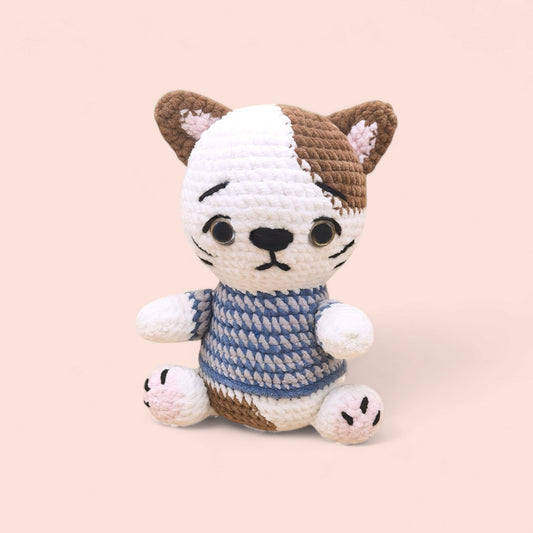 Biscuit, le chat bicolore - L'atelier de Nicolas